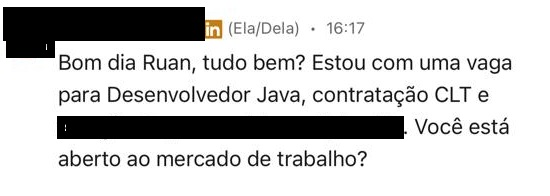 Print de oportunidade Java remota